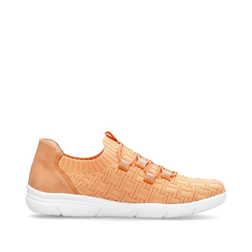 Rieker Artikelnummer L7463-38 Rieker Damen Slipper hellorange Bis zu 50% Rabatt