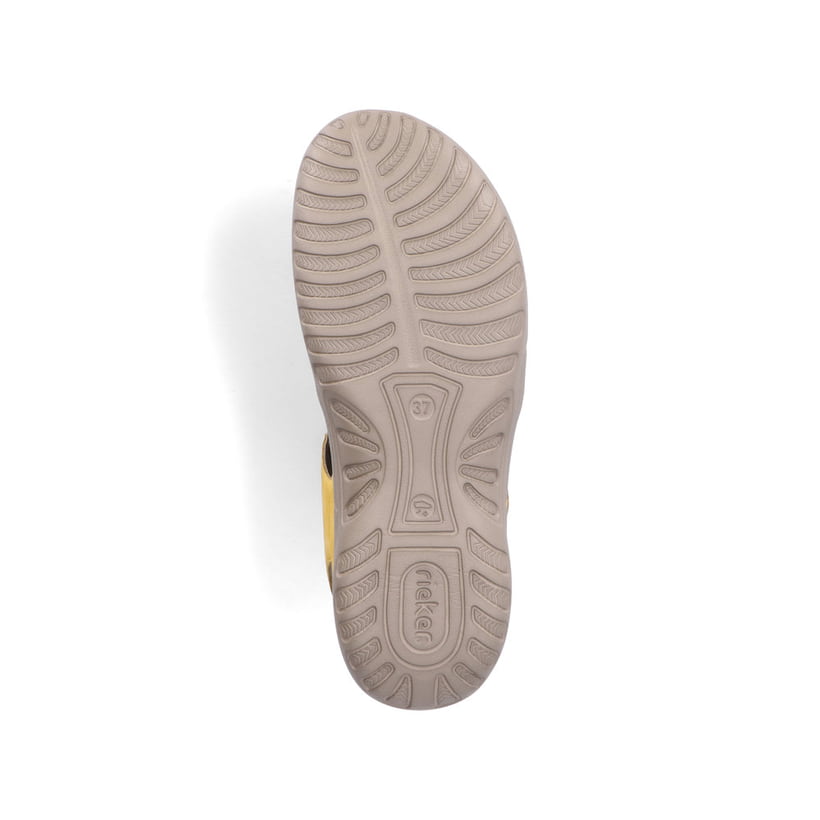 Rieker Artikelnummer 64870-68 Rieker Damen Riemchensandalen zitronengelb Discount Store für neue Produkte