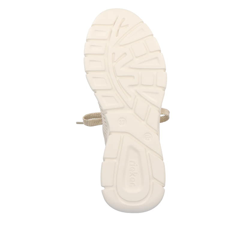 Rieker Artikelnummer 54022-80 Rieker Damen Sneaker Low hellbeige Super Rabatt