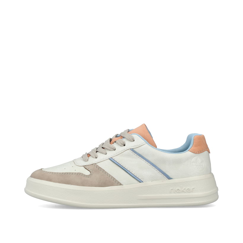 Rieker Artikelnummer M8410-60 Rieker Damen Sneaker Low schwanenweiss