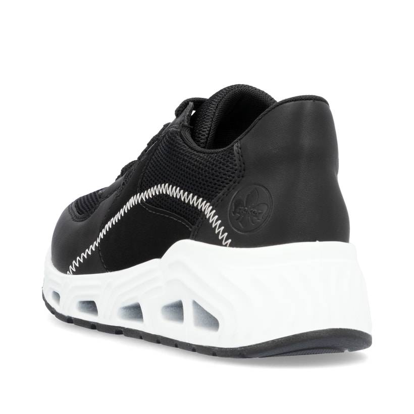 Rieker Artikelnummer N5240-00 Rieker Damen Sneaker Low nachtschwarz Fabrikladen