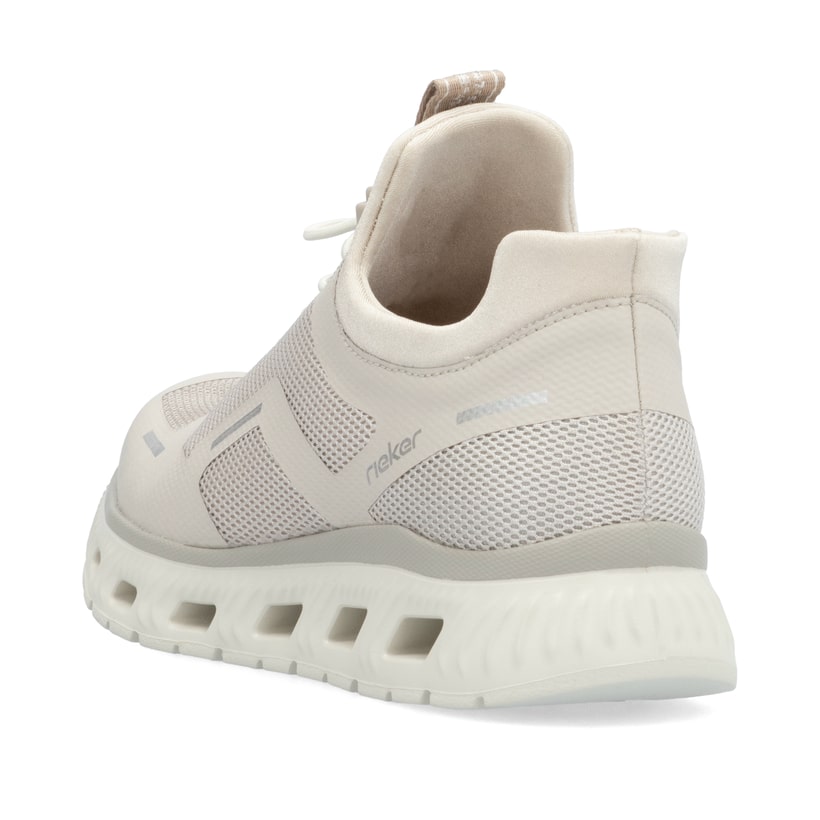 Rieker Artikelnummer M6064-60 Rieker Damen Slipper graubeige Begrenzt auf 3 Tage