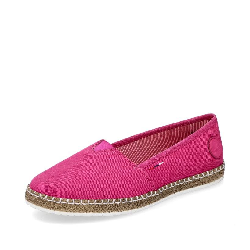 Rieker Artikelnummer M2278-31 Rieker Damen Ballerinas rosa Speichern exportieren