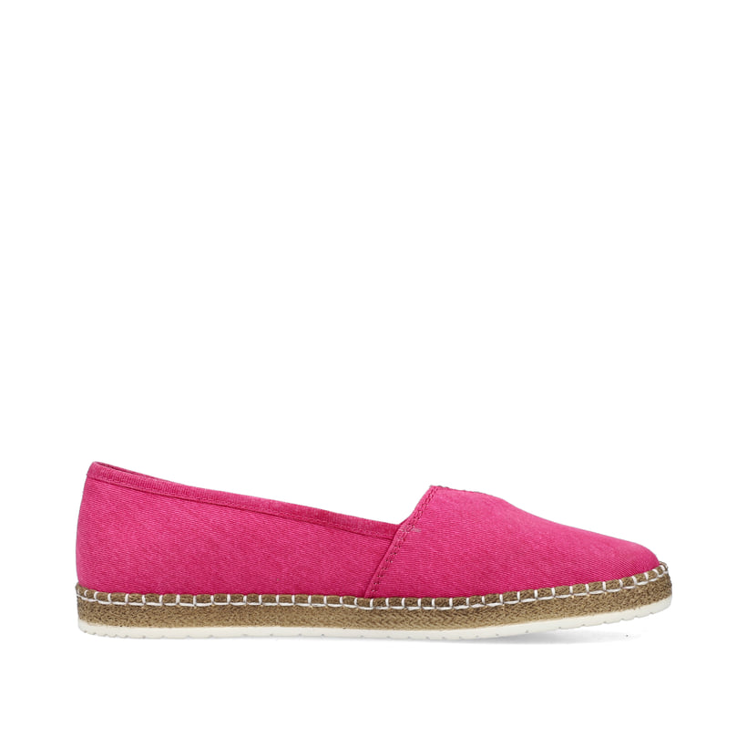 Rieker Artikelnummer M2278-31 Rieker Damen Ballerinas rosa Speichern exportieren