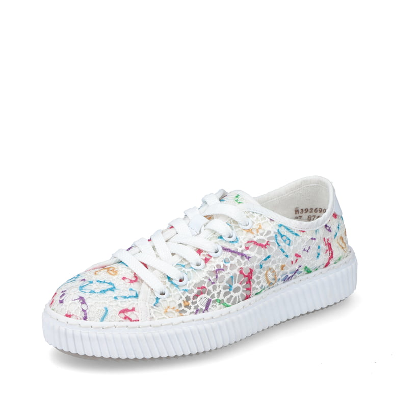 Rieker Artikelnummer M3926-90 Rieker Damen Sneaker Low multi-schneeweiss Rabatte dieses Monats