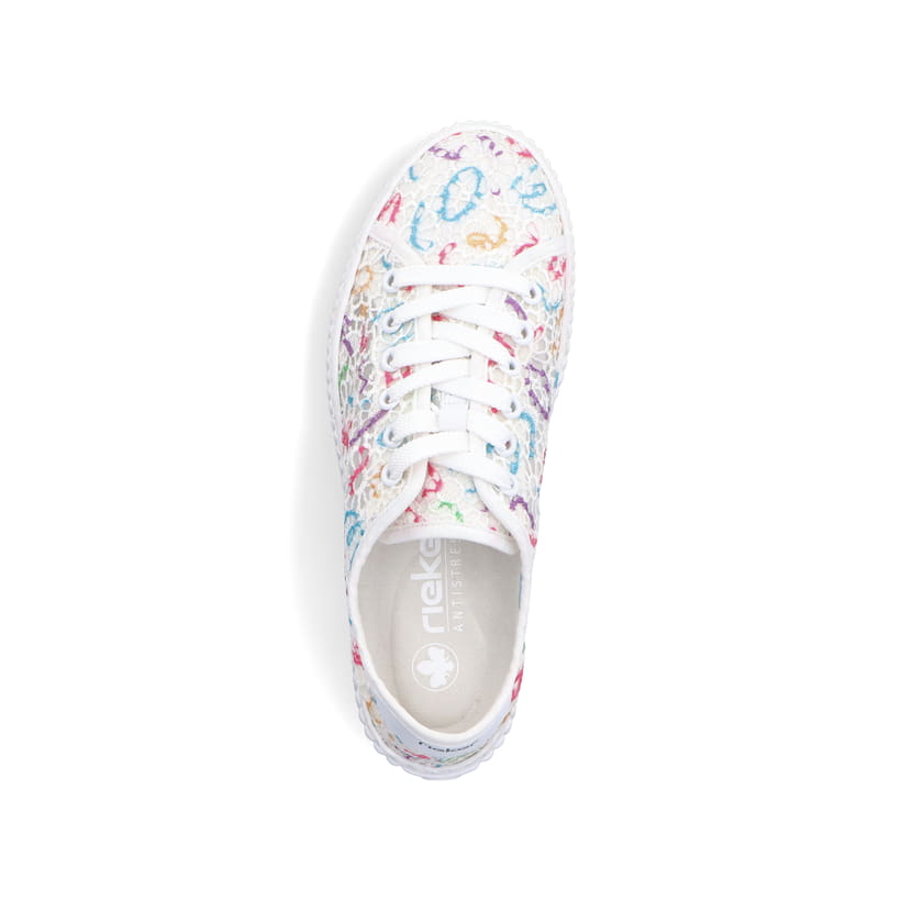 Rieker Artikelnummer M3926-90 Rieker Damen Sneaker Low multi-schneeweiss Rabatte dieses Monats