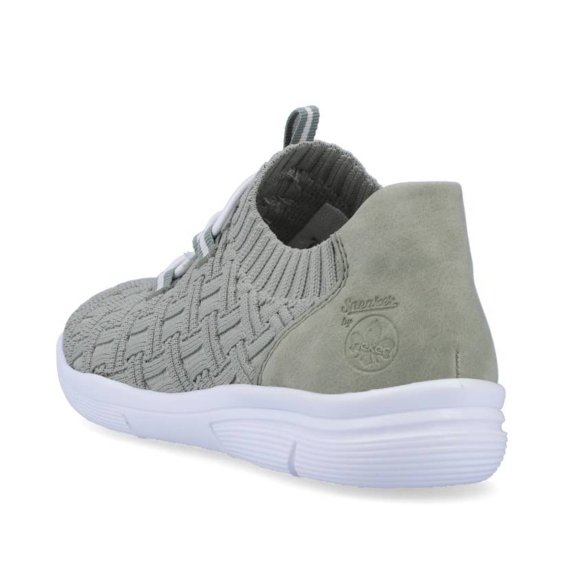 Rieker Artikelnummer L7463-52 Rieker Damen Slipper grüngrau Angebote