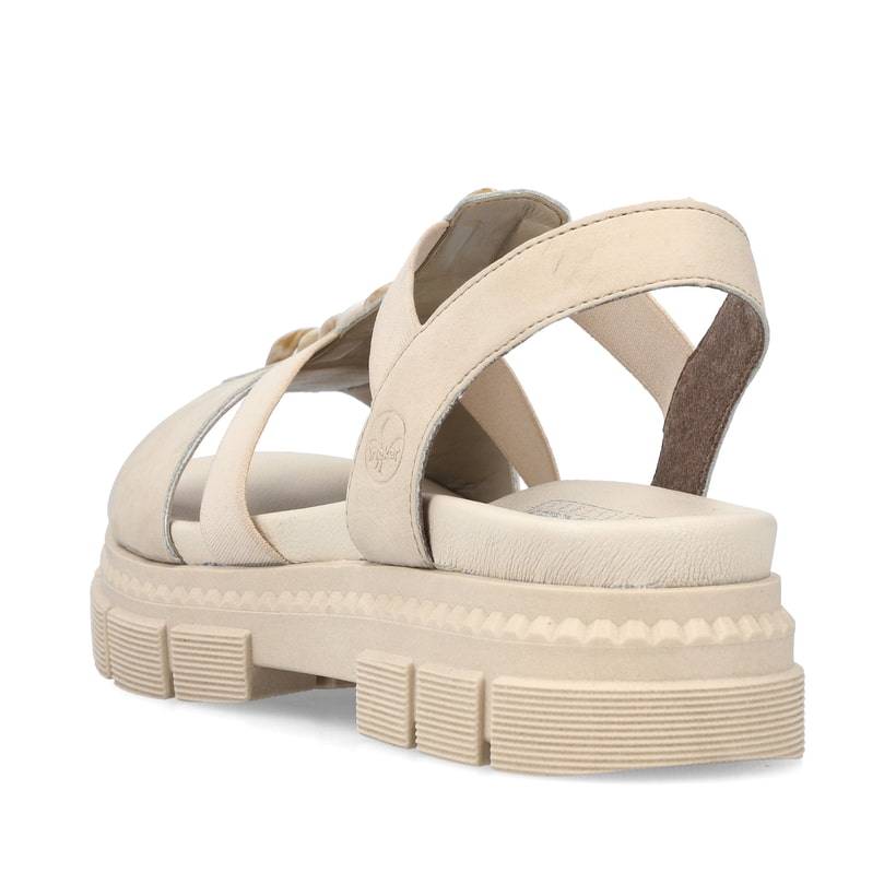 Rieker Artikelnummer V5350-60 Rieker Damen Riemchensandalen hellbeige Hotsell