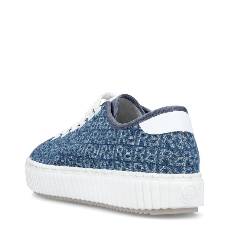 Rieker Artikelnummer M3926-14 Rieker Damen Sneaker Low schieferblau im Angebot