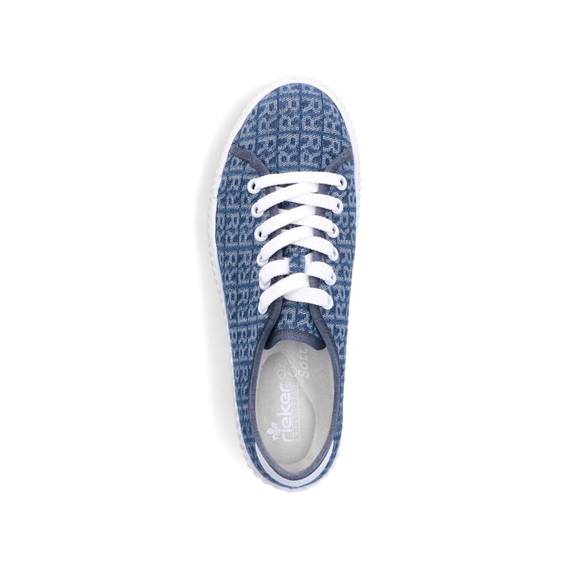 Rieker Artikelnummer M3926-14 Rieker Damen Sneaker Low schieferblau im Angebot