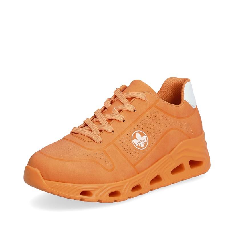 Rieker Artikelnummer N5202-38 Rieker Damen Sneaker Low glutorange Günstiger Verkauf