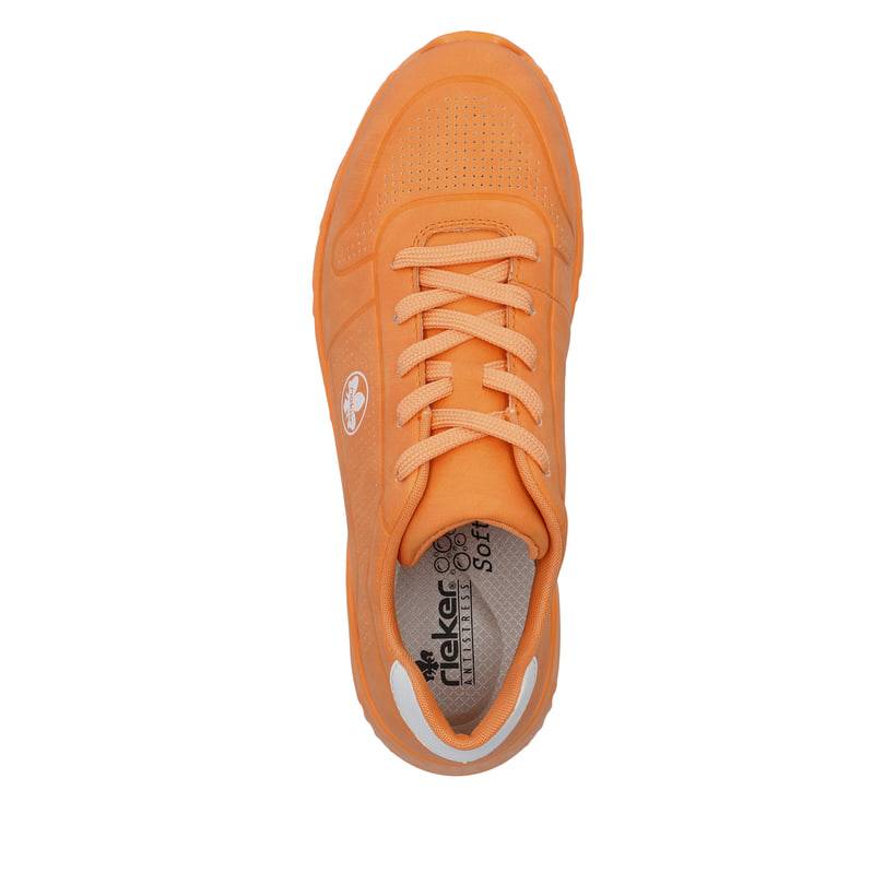 Rieker Artikelnummer N5202-38 Rieker Damen Sneaker Low glutorange Günstiger Verkauf