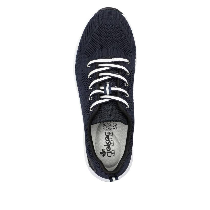 Rieker Artikelnummer N5222-14 Rieker Damen Sneaker Low stahlblau Kostenloser Versand