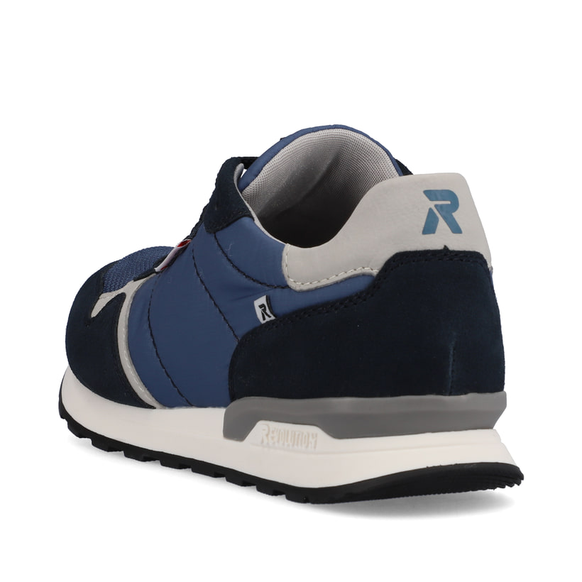Rieker Artikelnummer U0300-14 Rieker Herren Sneaker Low ocean blue Fabrikpreis