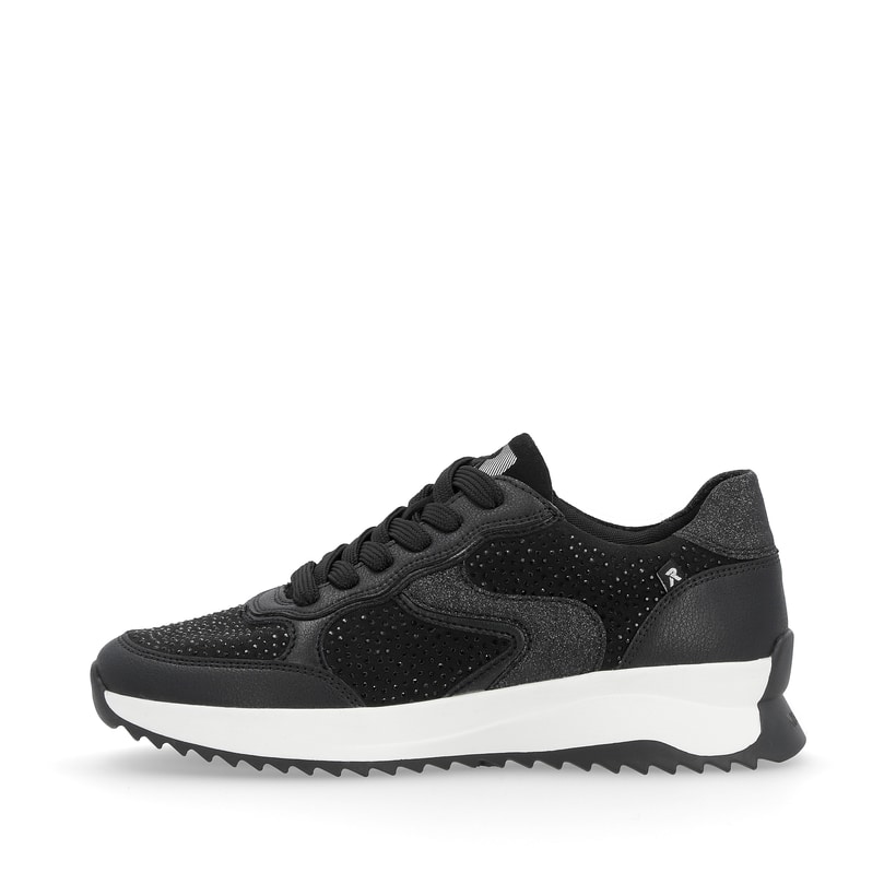 Rieker Artikelnummer W1304-00 Rieker Damen Sneaker Low carbon