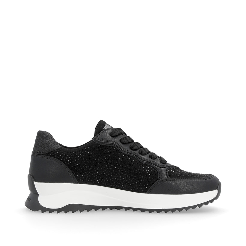 Rieker Artikelnummer W1304-00 Rieker Damen Sneaker Low carbon Großer Ausverkauf