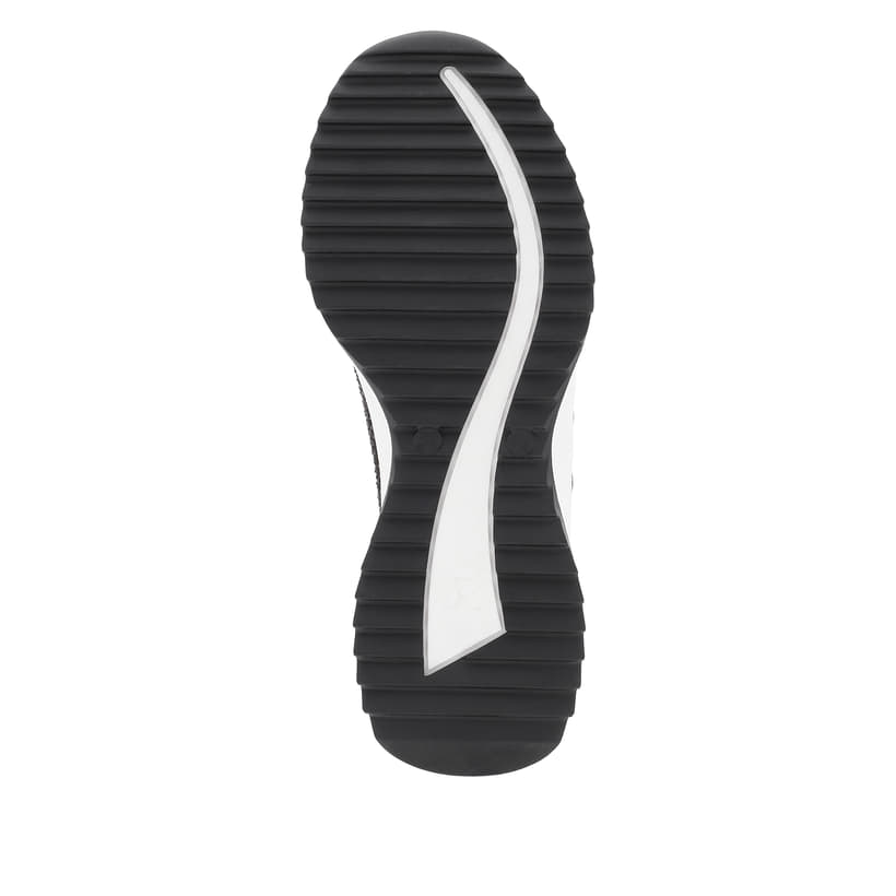 Rieker Artikelnummer W1304-00 Rieker Damen Sneaker Low carbon Großer Ausverkauf