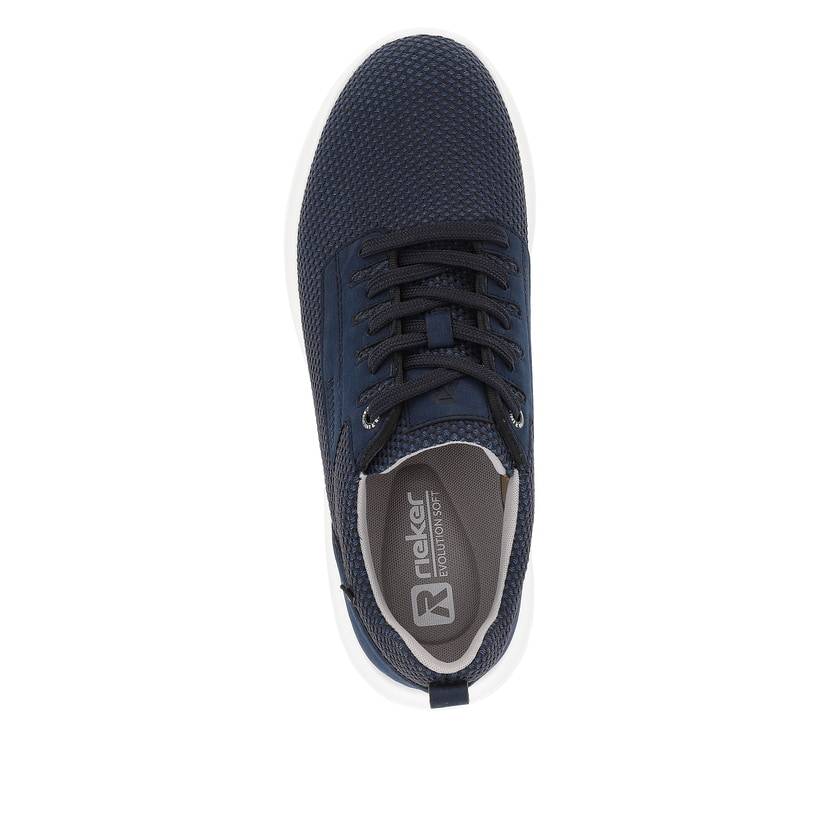 Rieker Artikelnummer U0503-14 Rieker Herren Sneaker Low atlantic blue Online Shopping