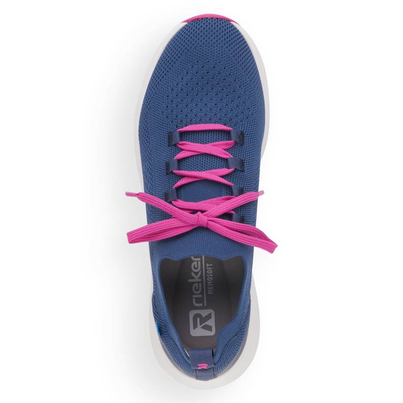 Rieker Artikelnummer 42101-14 Rieker Damen Slipper ocean blue Black Friday
