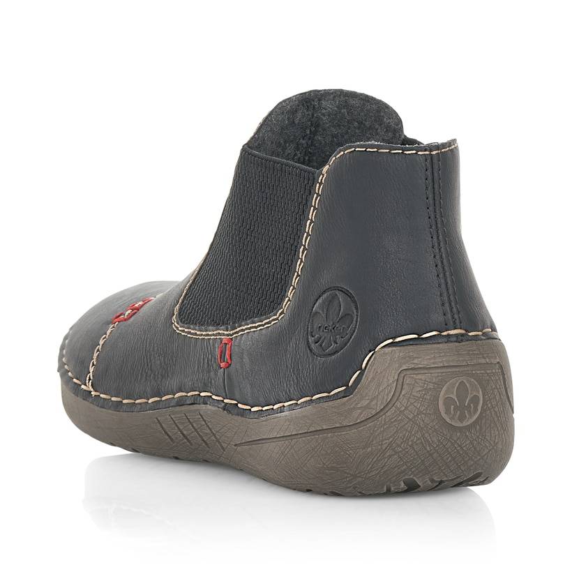 Rieker Artikelnummer 52590-01 Rieker Damen Chelsea Boots graphitschwarz Weihnachtsangebot