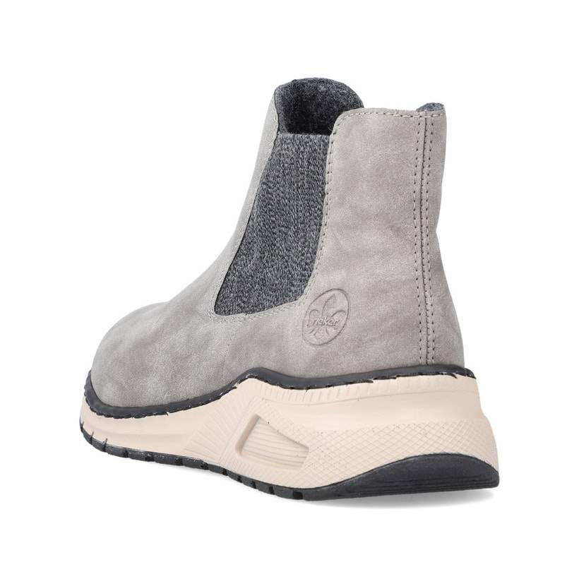 Rieker Artikelnummer M4944-40 Rieker Damen Chelsea Boots silbergrau Muttertagsangebot