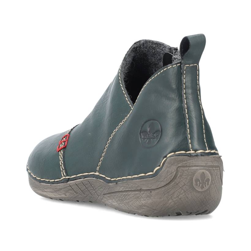 Rieker Artikelnummer 52574-54 Rieker Damen Kurzstiefel petrol Valentinstagsangebot