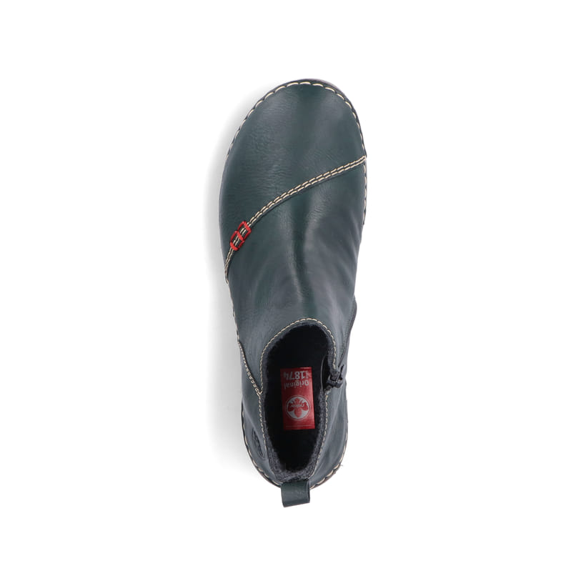 Rieker Artikelnummer 52574-54 Rieker Damen Kurzstiefel petrol Valentinstagsangebot