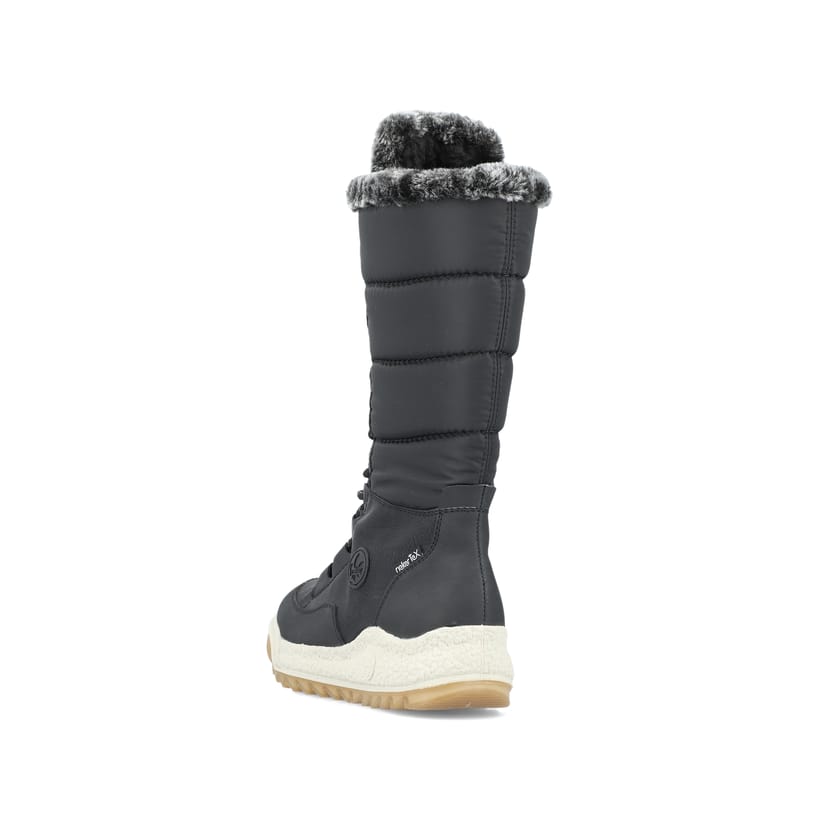 Rieker Artikelnummer Y4760-00 Rieker Damen Hochschaftstiefel asphaltschwarz Jubiläumsangebot