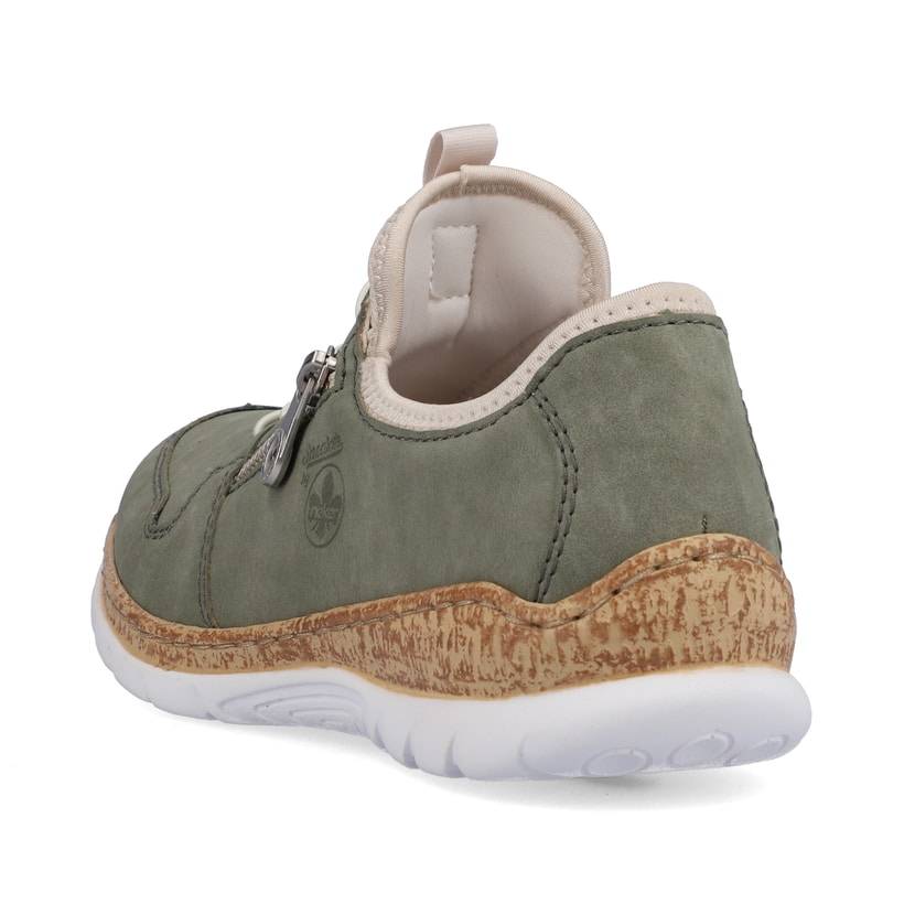 Rieker Artikelnummer N42G0-52 Rieker Damen Slipper mintgrün Lagerräumung