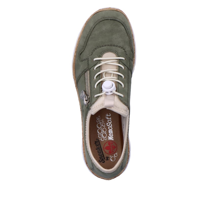 Rieker Artikelnummer N42G0-52 Rieker Damen Slipper mintgrün Lagerräumung