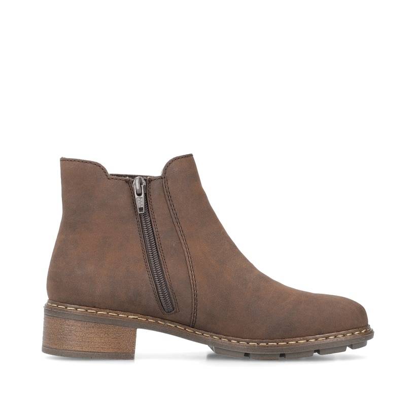 Rieker Artikelnummer 77254-25 Rieker Damen Chelsea Boots zimtbraun Neueste Mode