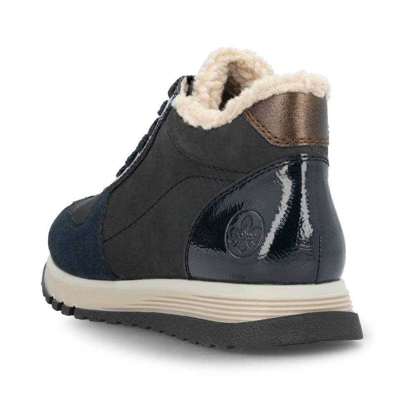 Rieker Artikelnummer 49004-14 Rieker Damen Schnürschuhe marineblau Zeitlich begrenztes Angebot