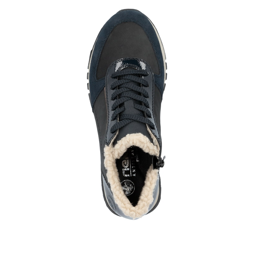 Rieker Artikelnummer 49004-14 Rieker Damen Schnürschuhe marineblau Zeitlich begrenztes Angebot
