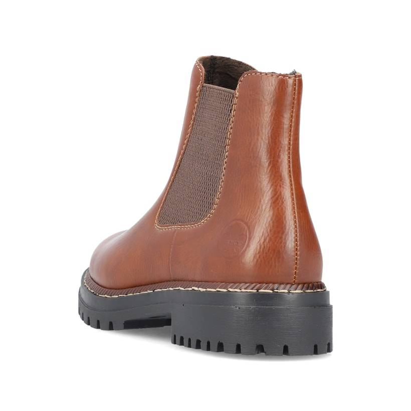 Rieker Artikelnummer 52051-23 Rieker Damen Chelsea Boots fuchsbraun Exklusive Angebote