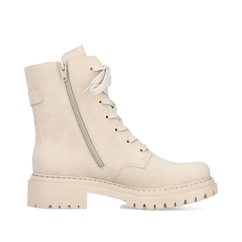 Rieker Artikelnummer 72631-63 Rieker Damen Biker Boots hellbeige Blitzangebot