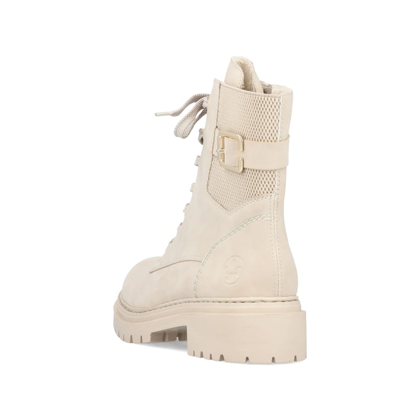 Rieker Artikelnummer 72631-63 Rieker Damen Biker Boots hellbeige Blitzangebot