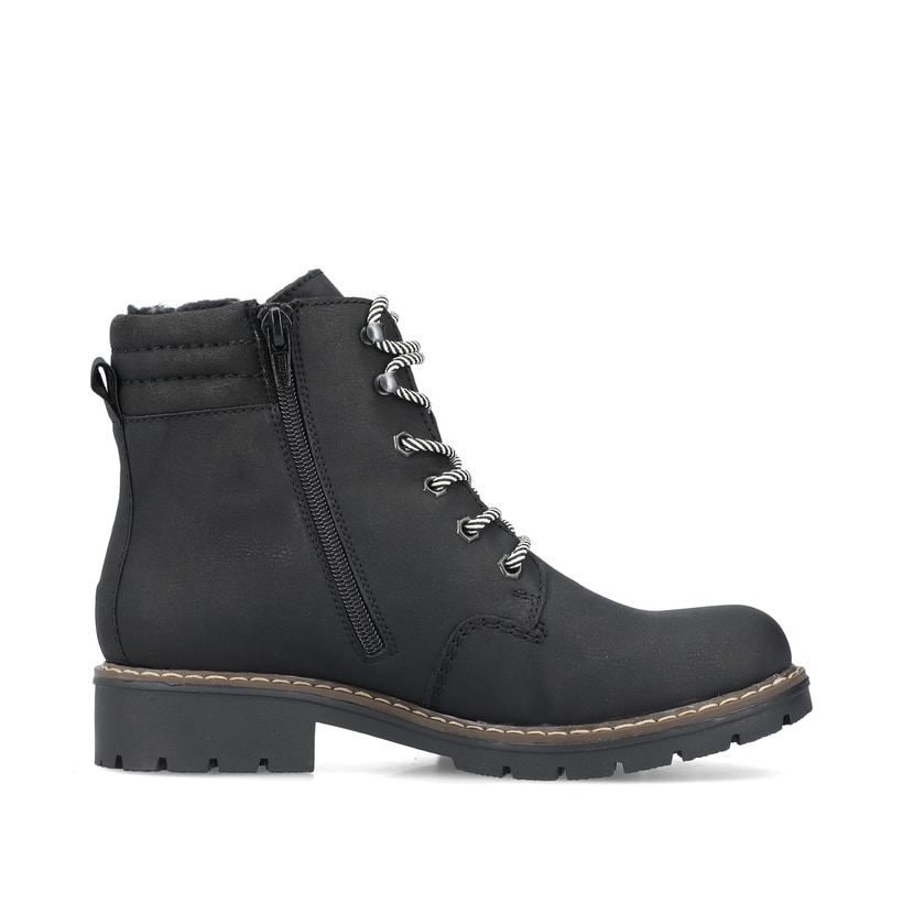Rieker Artikelnummer Y9125-00 Rieker Damen Schnürstiefel asphaltschwarz Neuheiten