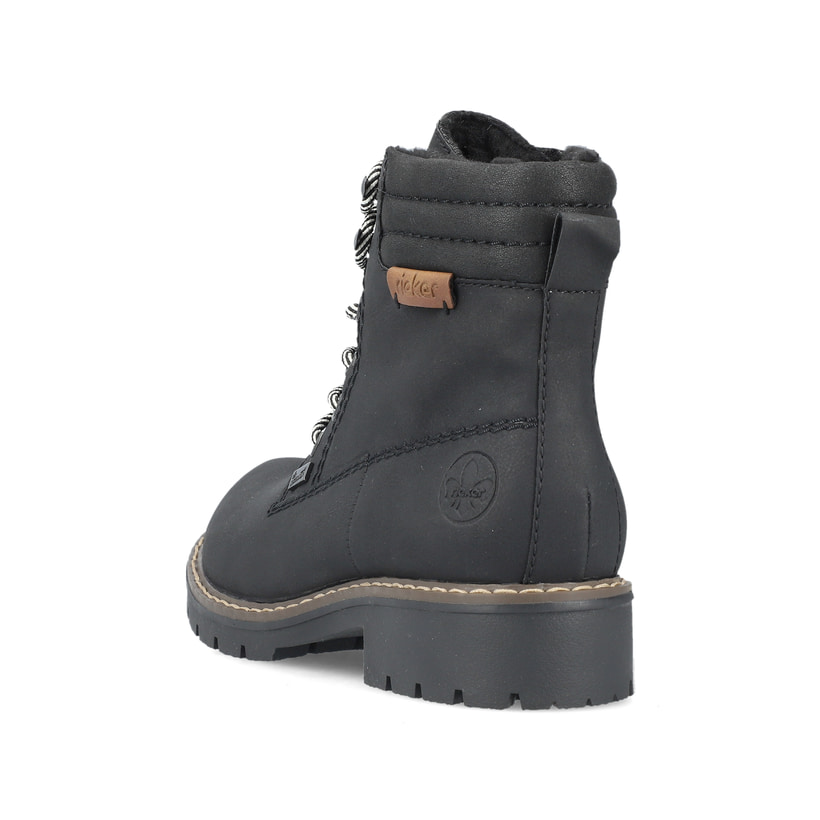 Rieker Artikelnummer Y9125-00 Rieker Damen Schnürstiefel asphaltschwarz Neuheiten
