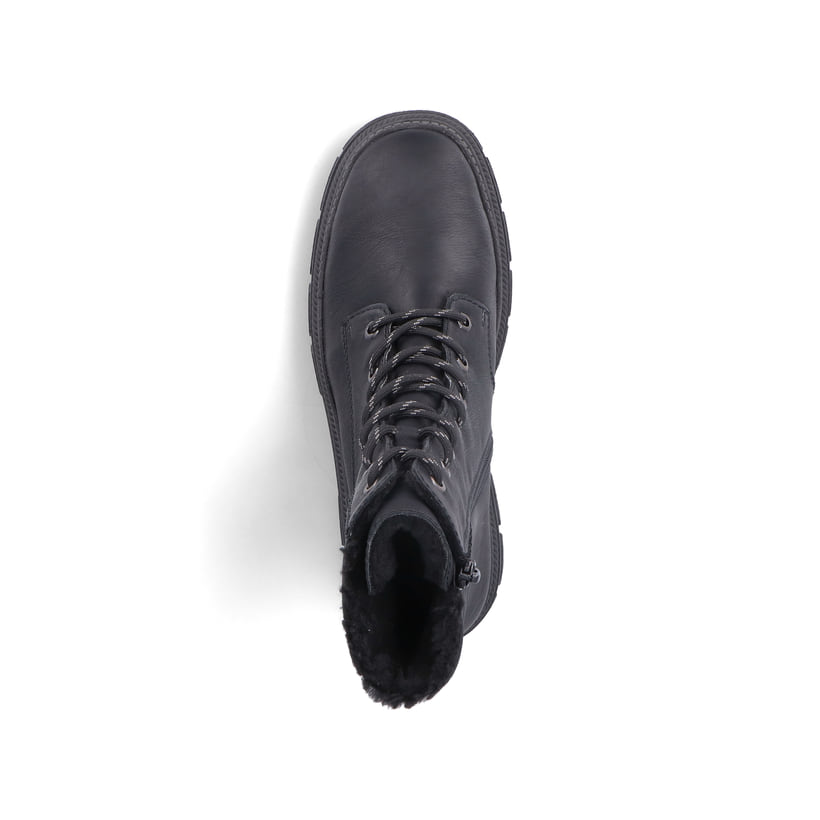 Rieker Artikelnummer Y9331-00 Rieker Damen Schnürstiefel nachtschwarz Bestseller