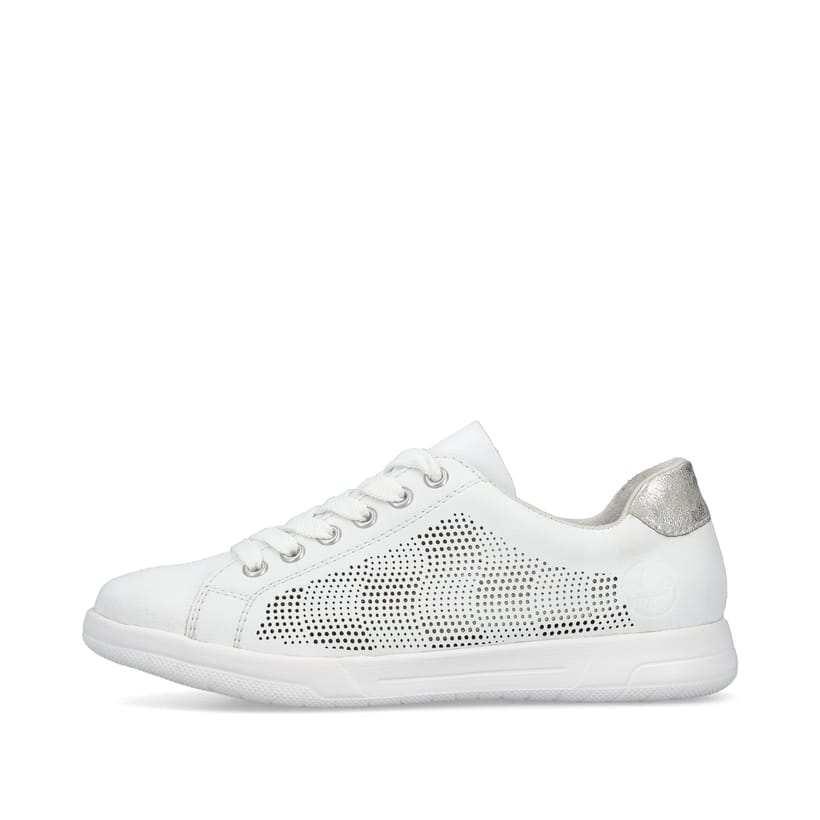 Rieker Artikelnummer 45606-80 Rieker Damen Sneaker Low reinweiss