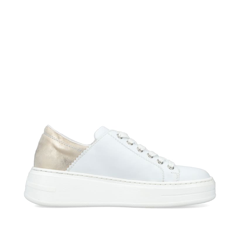 Rieker Artikelnummer N5440-80 Rieker Damen Sneaker Low brilliantweiss Kauf eins, bekomm eins gratis