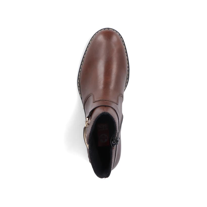 Rieker Artikelnummer 73487-25 Rieker Damen Stiefeletten schokobraun Tiefpreis