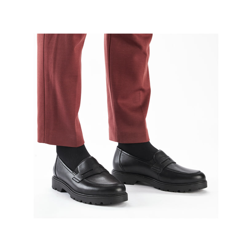 Rieker Artikelnummer 45560-02 Rieker Damen Slipper schwarz Kostenlose Rückgabe