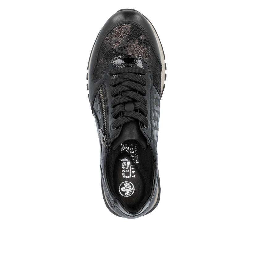 Rieker Artikelnummer 49003-00 Rieker Damen Sneaker Low urbanschwarz Begrenzte Freigabe