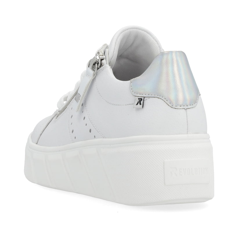 Rieker Artikelnummer W0505-80 Rieker Damen Sneaker Low clear white Letzte 3 Tage