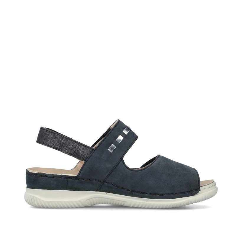 Rieker Artikelnummer V7473-14 Rieker Damen Riemchensandalen stahlblau Letzte 2 Tage