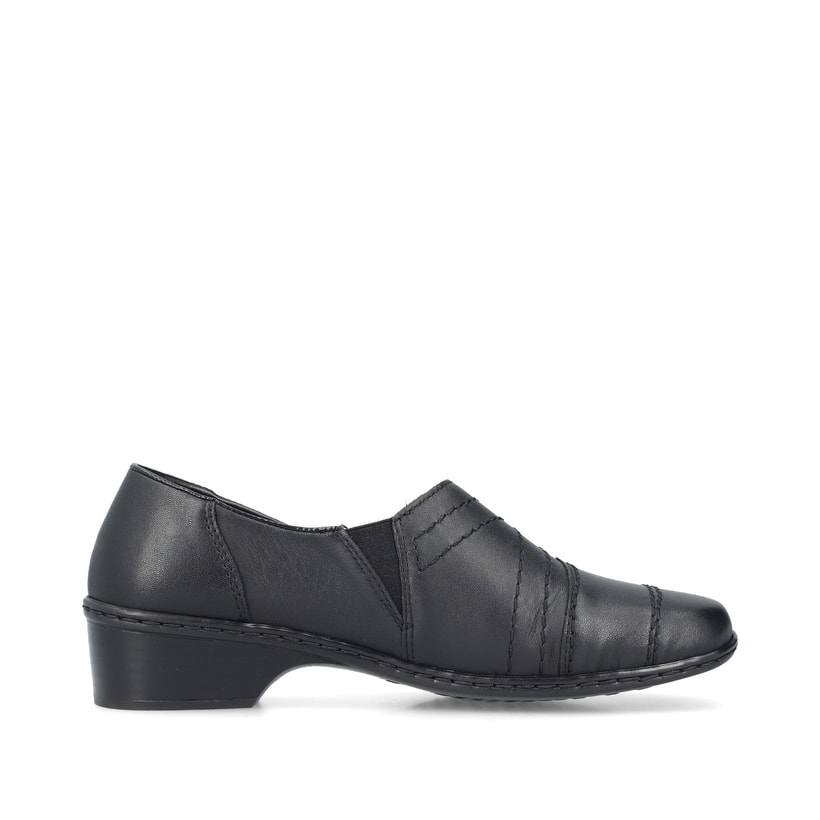 Rieker Artikelnummer 48260-01 Rieker Damen Slipper nachtschwarz Bis zu 50% Rabatt