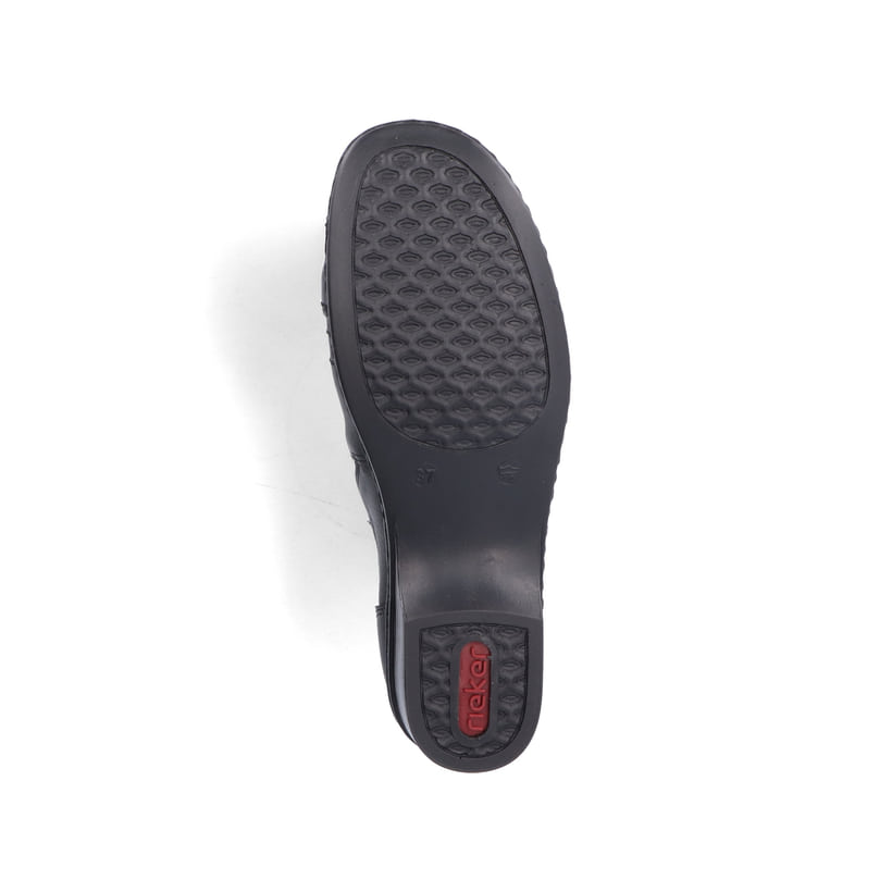 Rieker Artikelnummer 48260-01 Rieker Damen Slipper nachtschwarz Bis zu 50% Rabatt