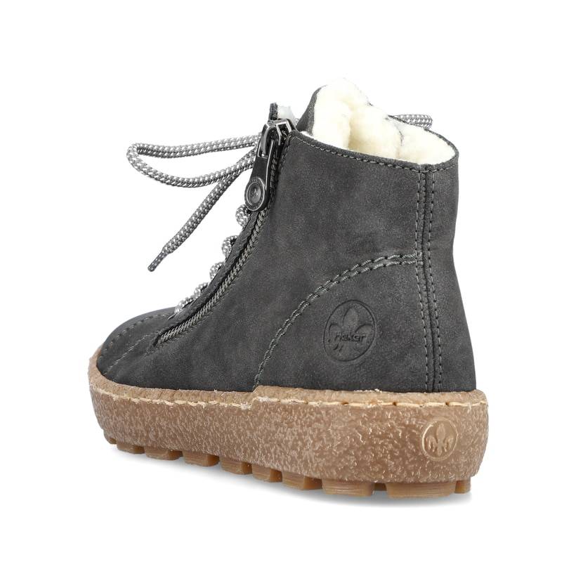 Rieker Artikelnummer N1020-45 Rieker Damen Schnürschuhe asphaltgrau Bis zu 65% Rabatt