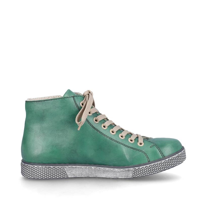 Rieker Artikelnummer Z1221-53 Rieker Damen Schnürschuhe smaragdgrün Discount Store für neue Produkte